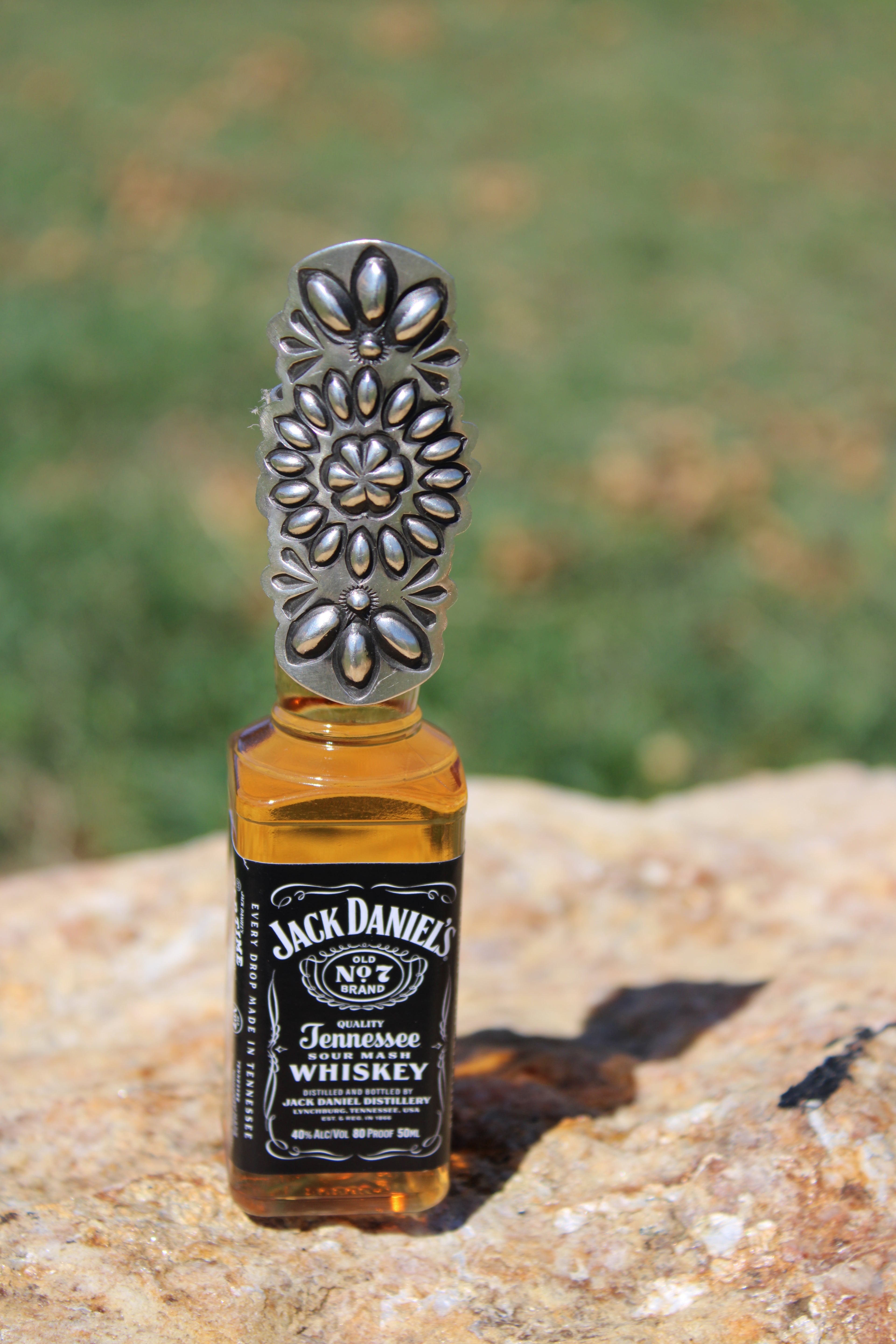 Adjustable Leander Tahe Sterling Silver Ring