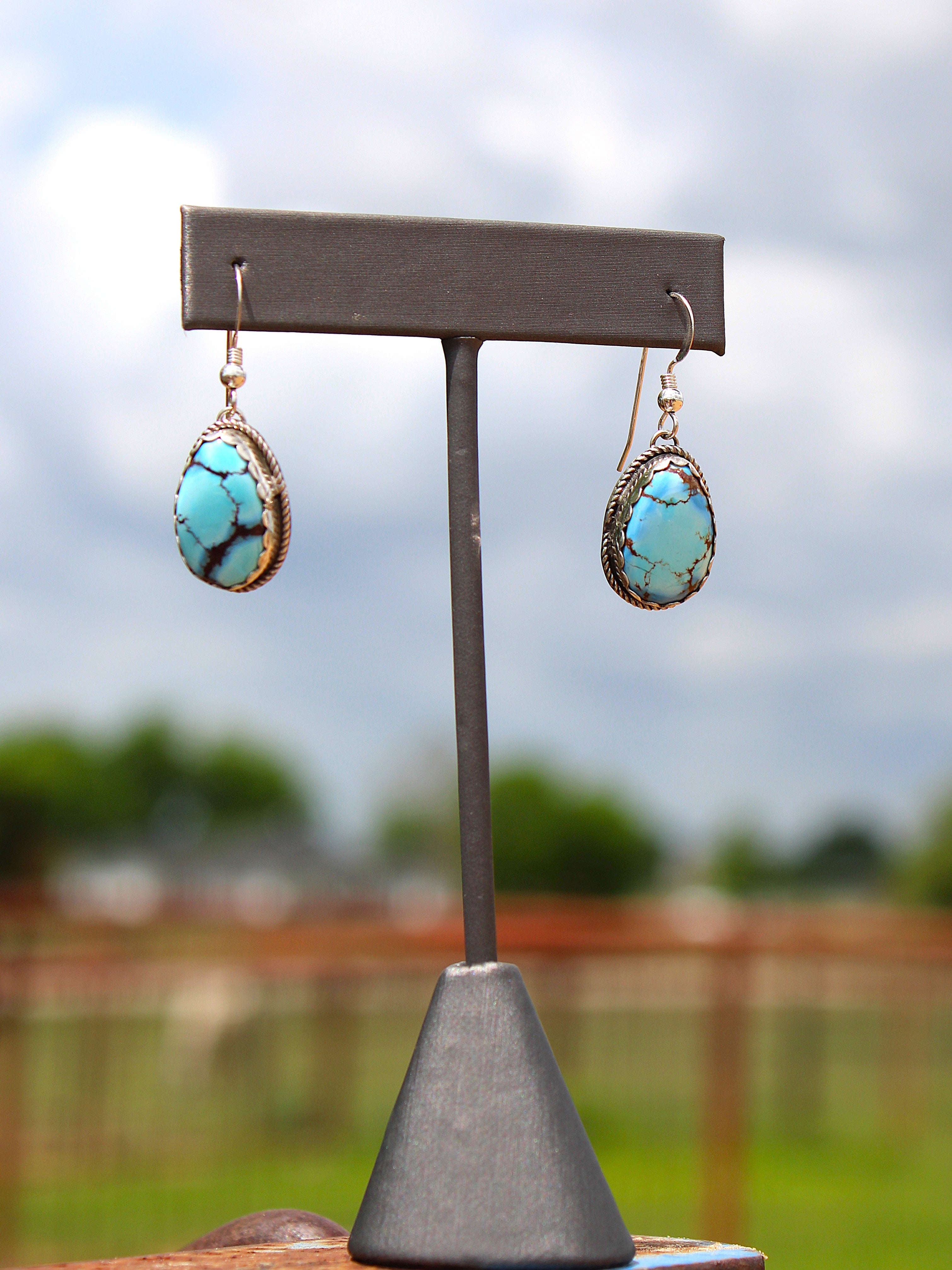 "WOW moment..... Golden Hills Lee S. Sterling Silver Dangles